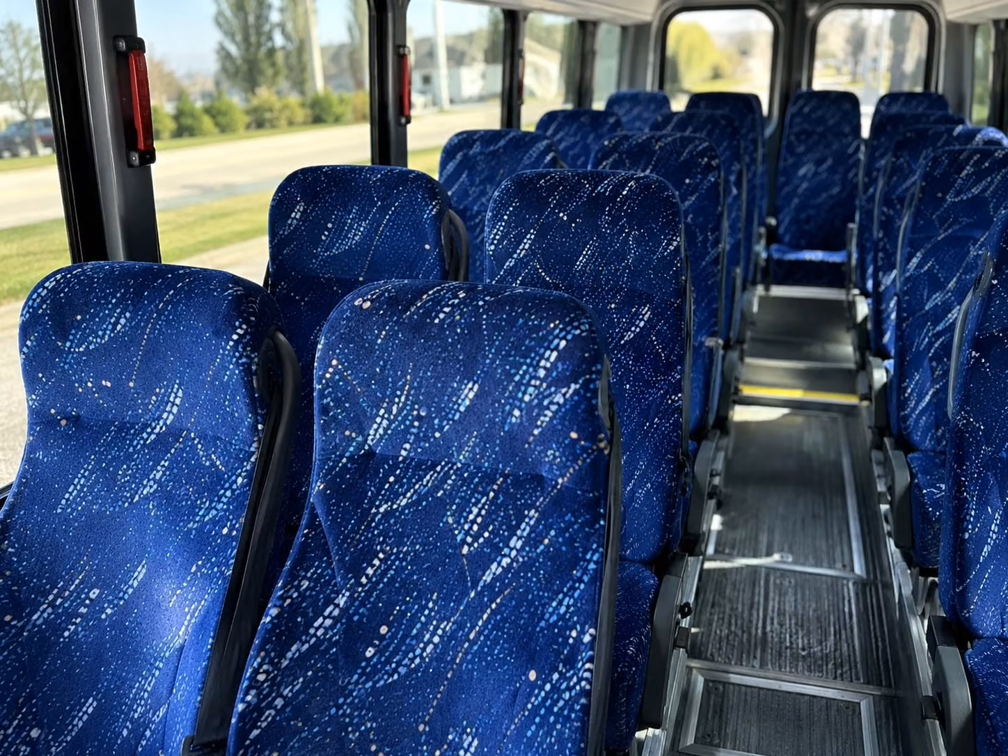 18 passenger minibus inside