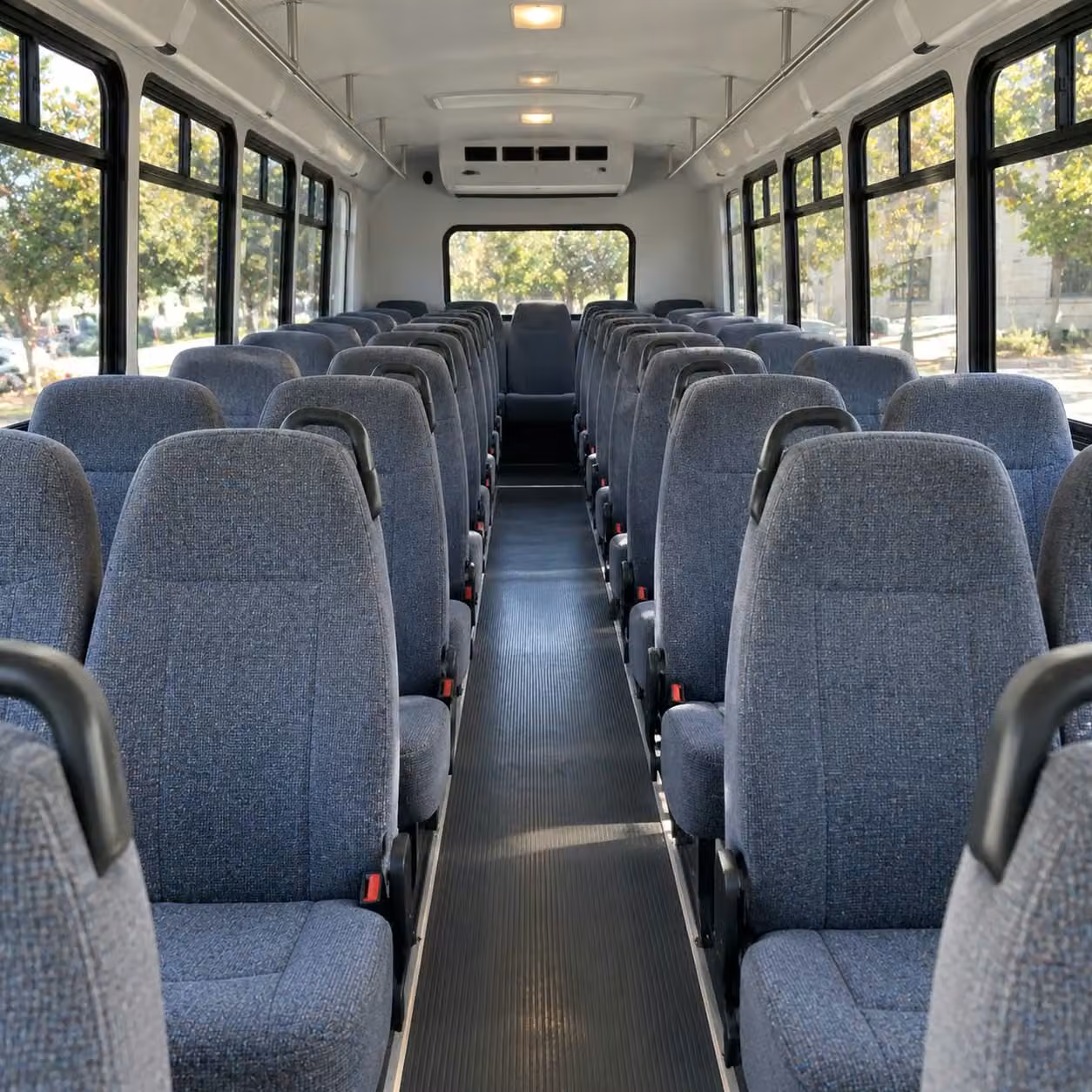 35 passenger minibus inside