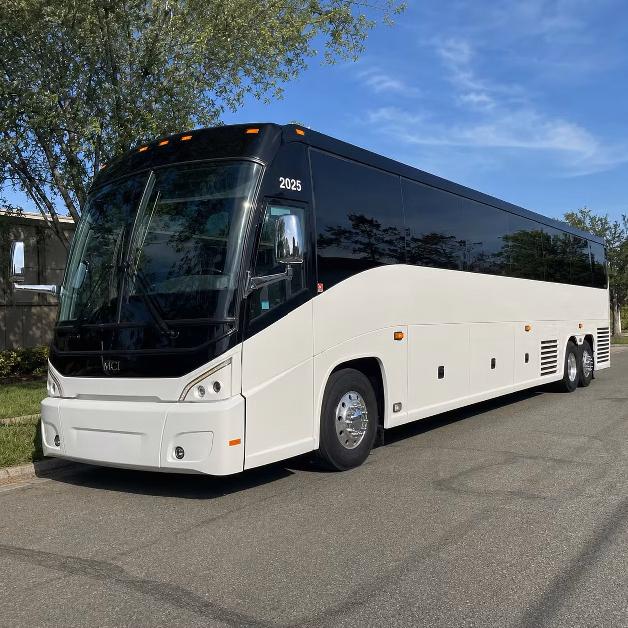 fresno long distance charter bus rentals