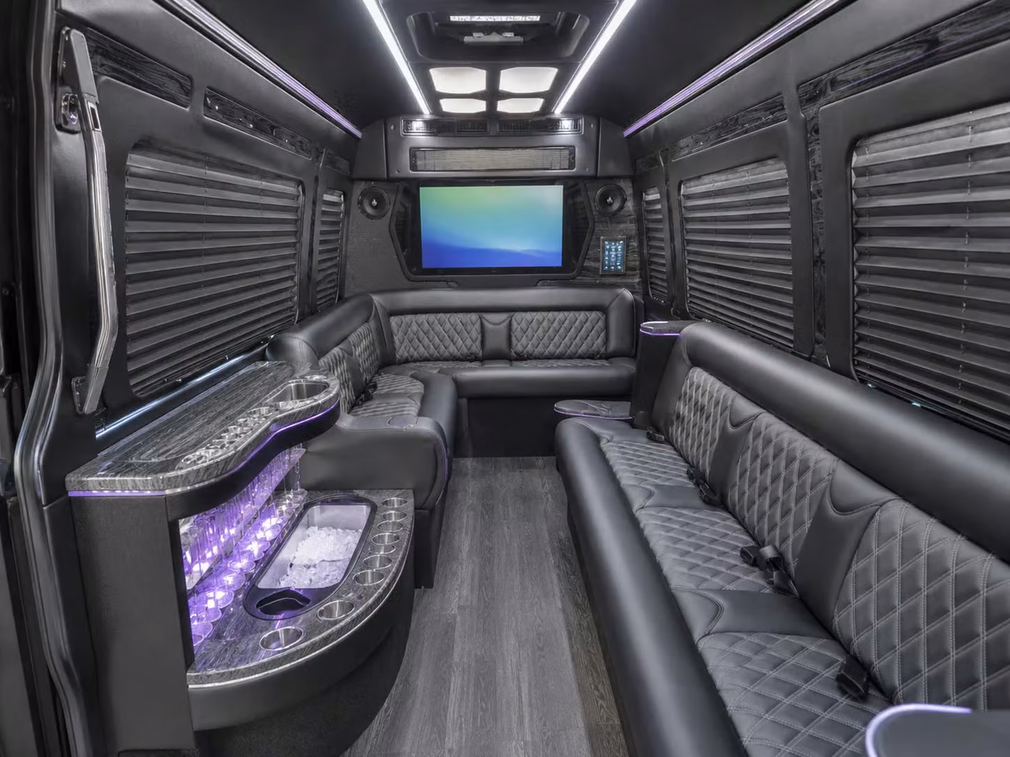 sprinter limousine inside