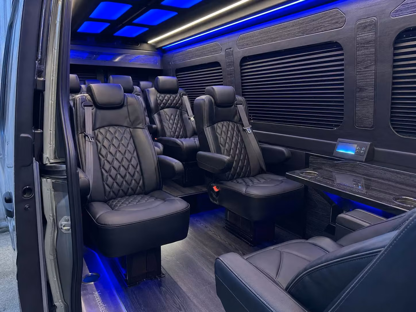 sprinter van transportation for groups and events across fresno
